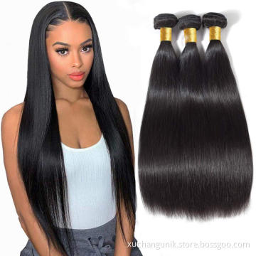Uniky 12A Grade High Quality Double Drawn Raw Virgin Cuticle Aligned Human Hair Bundles,Human Hair Extension Vendors